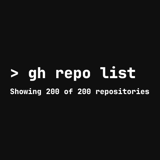 GitHub repo list